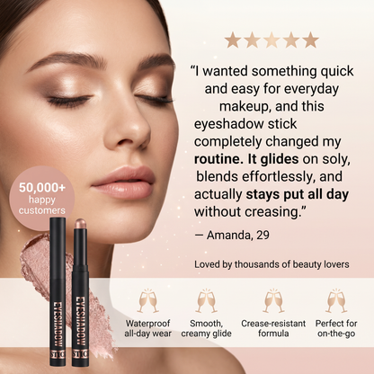 SparkGlow Eyes Waterproof Cream Eyeshadow Stick