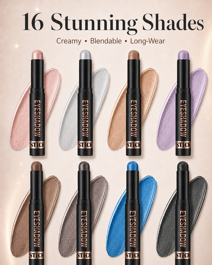 SparkGlow Eyes Waterproof Cream Eyeshadow Stick